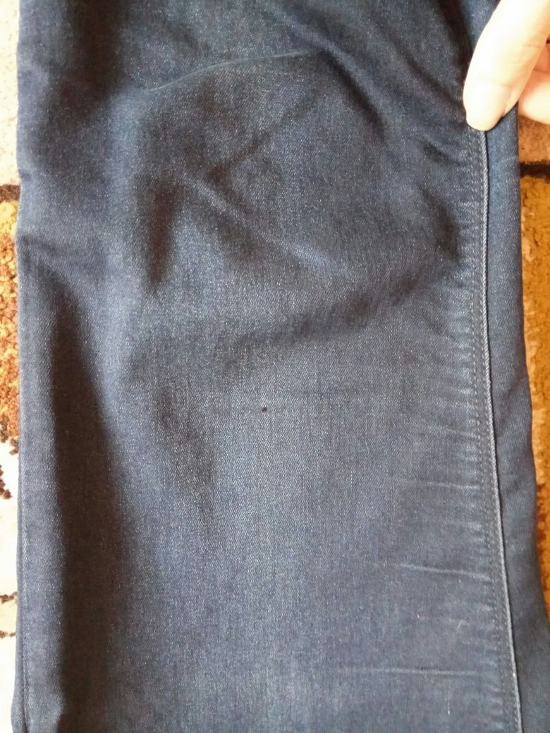 Spodnie ciążowe jeansy hm mama rozmiar l skinny granatowe dżinsy