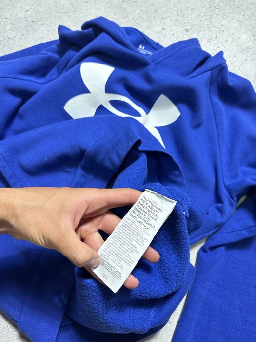 Кофта Худи Under Armour С Большим Логотипом Оригинал XS-S