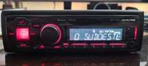 Autorrádio Alpine com bluetooth