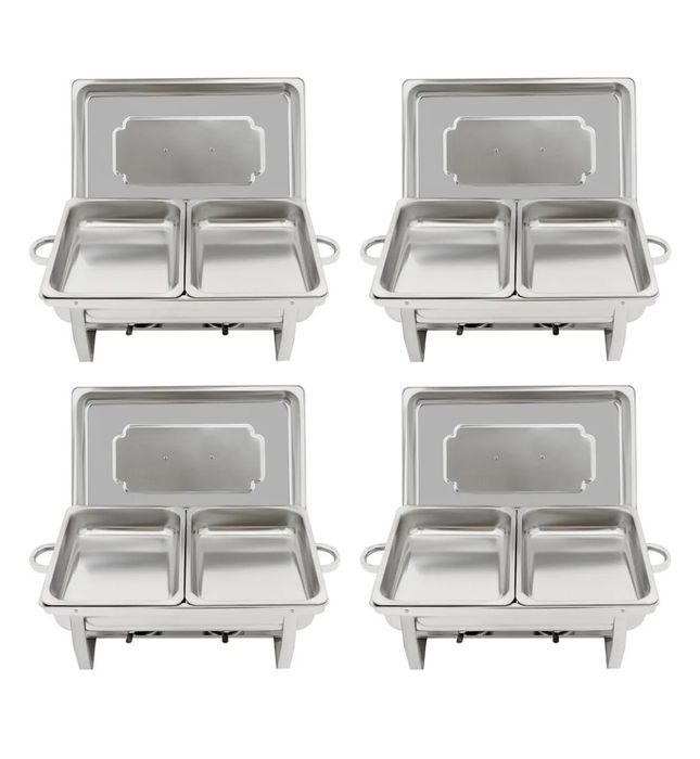 Podgrzewacz gastronomiczny zestaw 4 sztuki