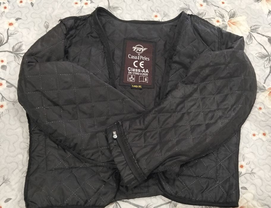 Casaco motard casa das peles