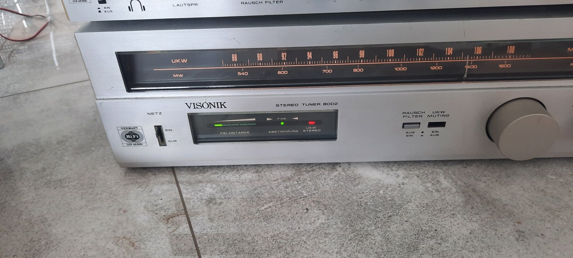 VISONIK wzmacniacz 4003 i tuner 8002