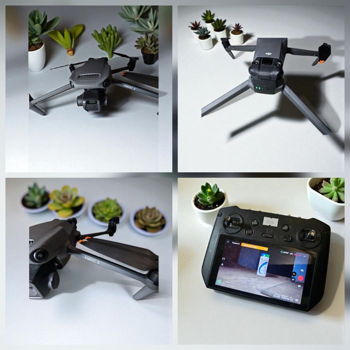 Идеальный Дрон DJI Mavic 3 + акб + пульт + лопасти + защита