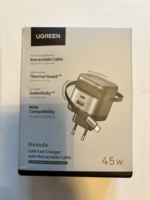 Ładowarka usb c hub ugreen 45w