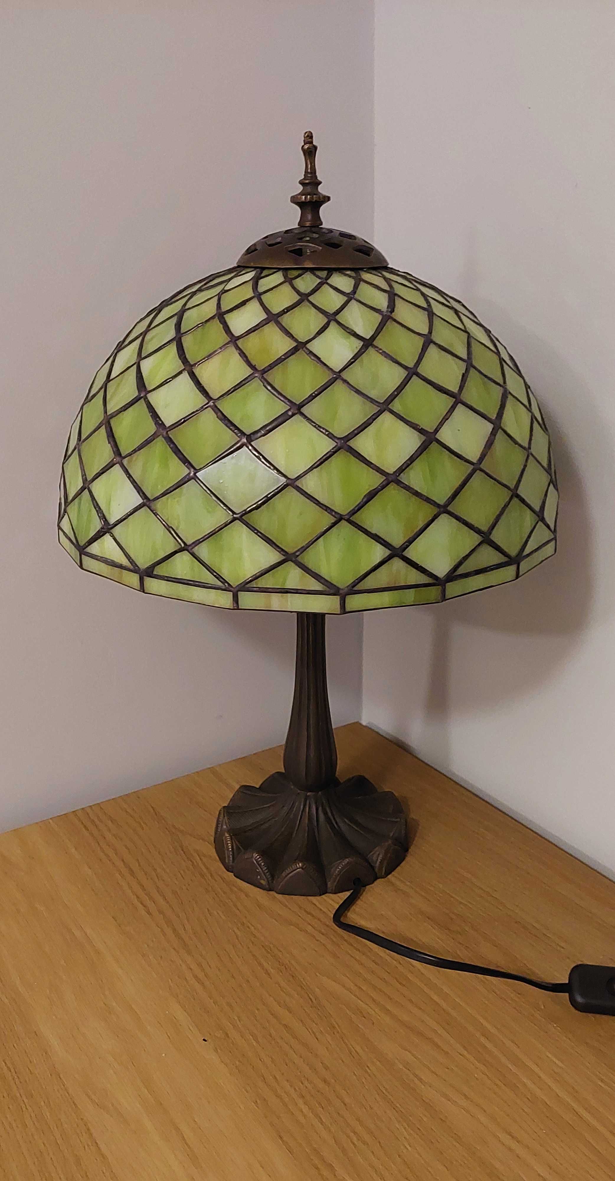 Lampa witrażowa, lampa nocna, lampa gabinetowa