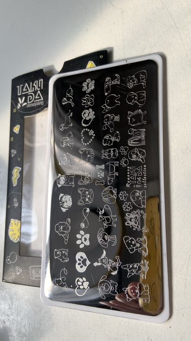 Пластина для стемпінгу ТакіДа, різні пластини для стемпінгу, манікюр