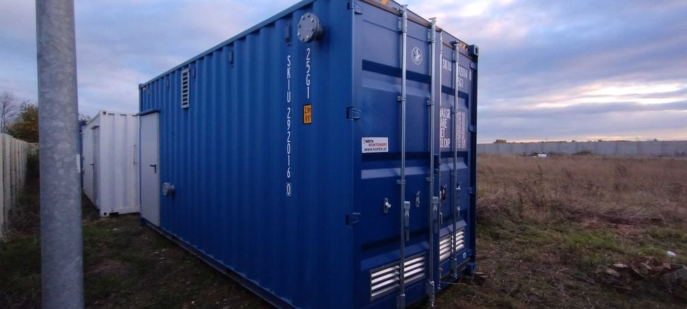 Wynajmę kotłownię kontenerową 405 kW olejową z magazynem oleju