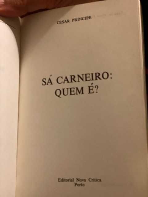 Sá Carneiro: Quem É?