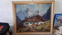 Obraz olejny 53.5cm x 62cm