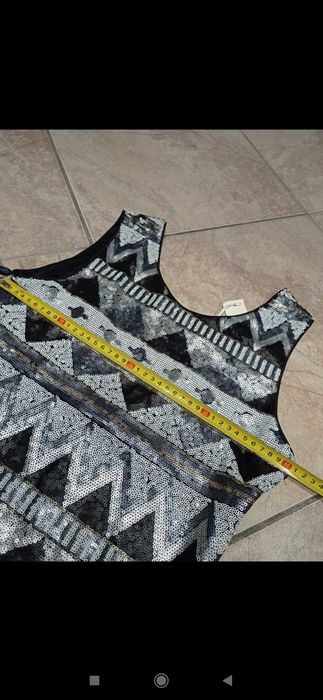 Sylwestrowa sukienka S