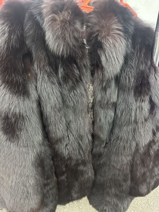 Futro lis ciemna czekolada