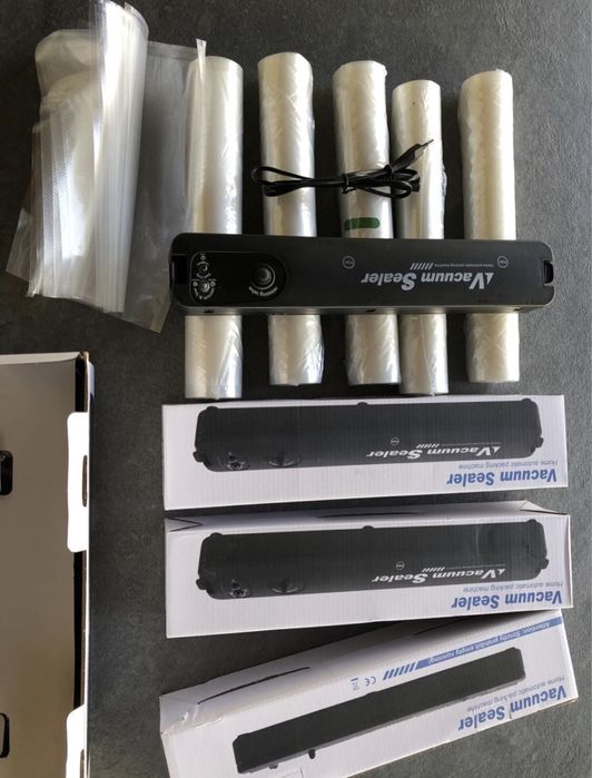 вакууматор вакуумний пакувальник для їжі вакуматор