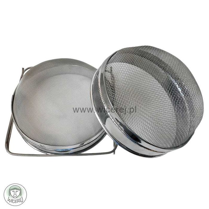 Sito do Miodu Okrągłe 200mm Podwójne Wypukłe nierdzewne