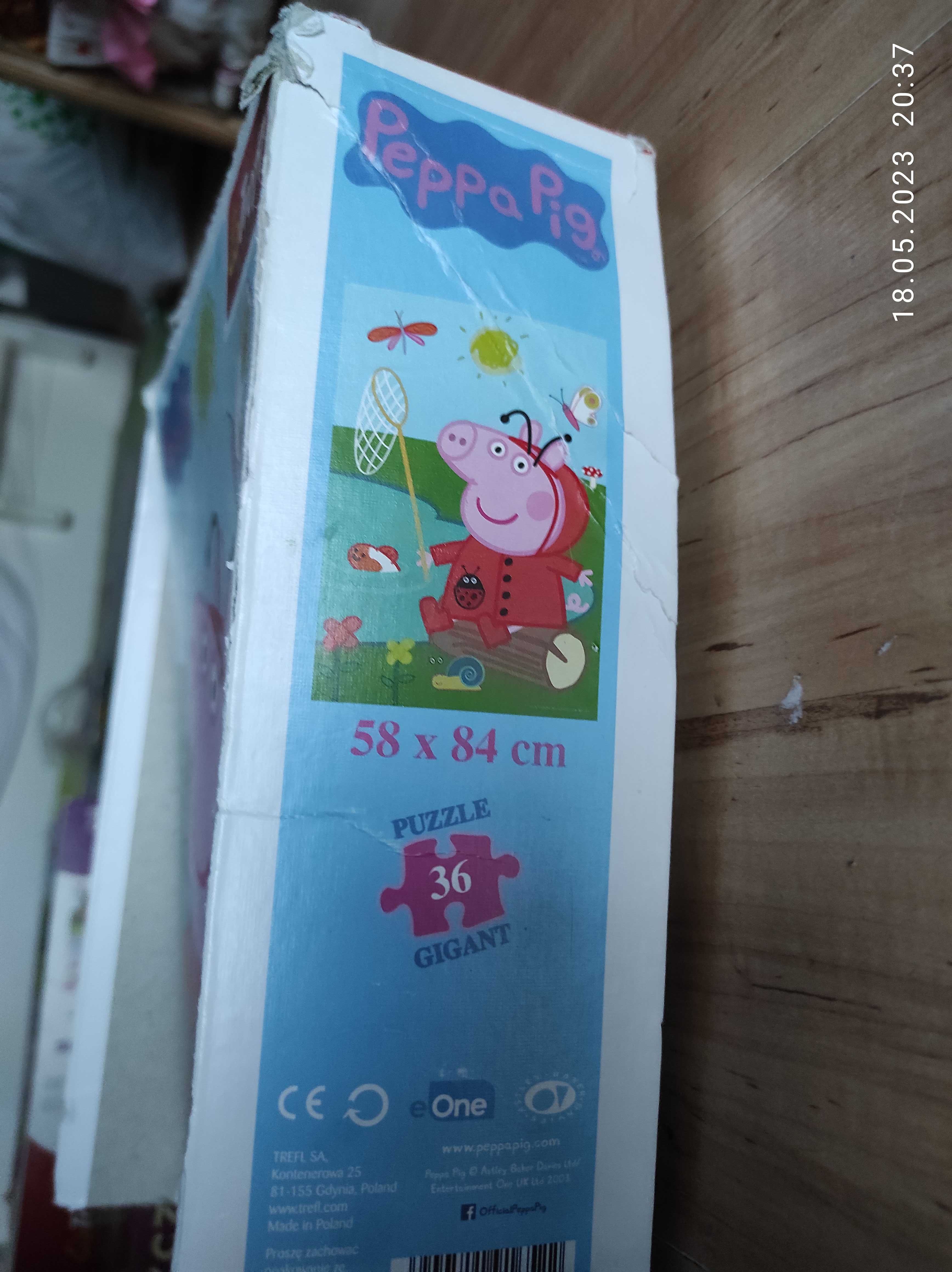 puzzle gigant Peppa Pig