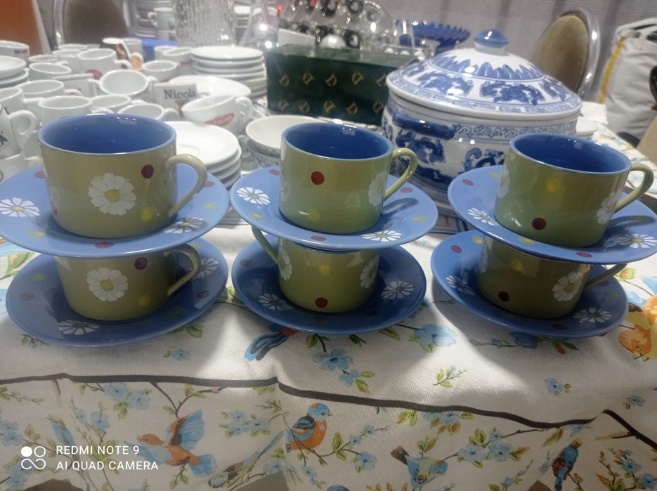 Conjunto de chavenas