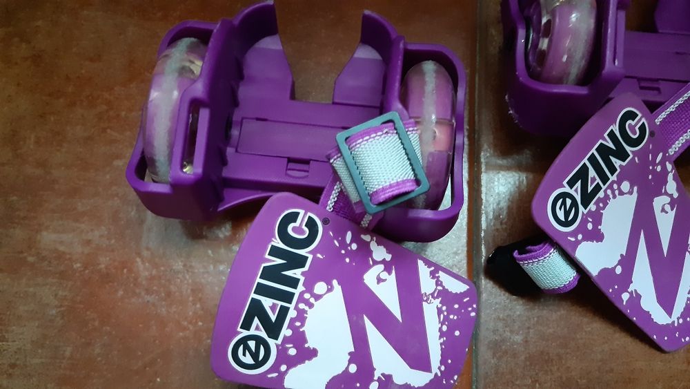 Patins de duas rodas, com luzes, para adulto ou criança