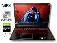 Acer Nitro 5 15.6 IPS i5-10300H 4.5ГГц 8/256 SSD GTX 1650 4Гб Игровой