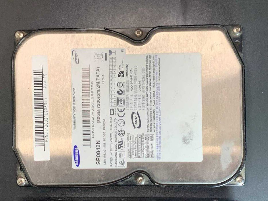 HDD SATA/IDE Maxtor/Samsung по 80 Gb