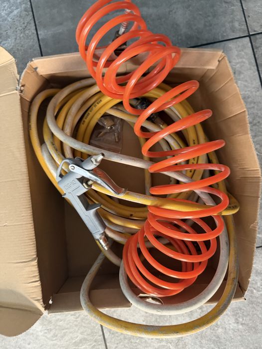 Zestaw pneuamtyczny, pistolet i kable