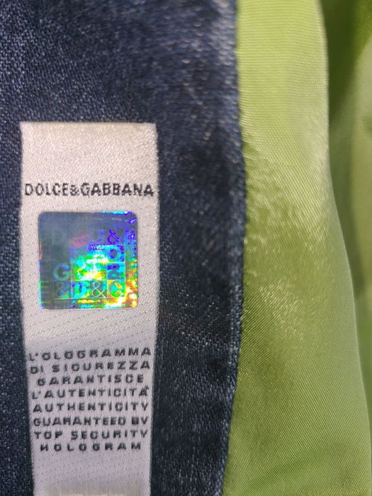 Dolce Gabbana джинсова винтажна куртка