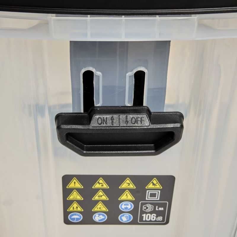 Rozdrabniacz elektryczny rębak do gałęzi 3000W 45mm 230V zbiornik 60l