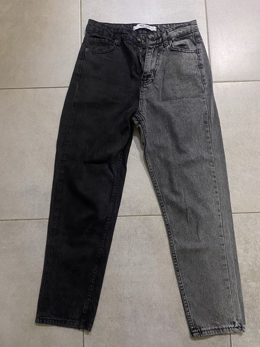 Джинси двокольорові