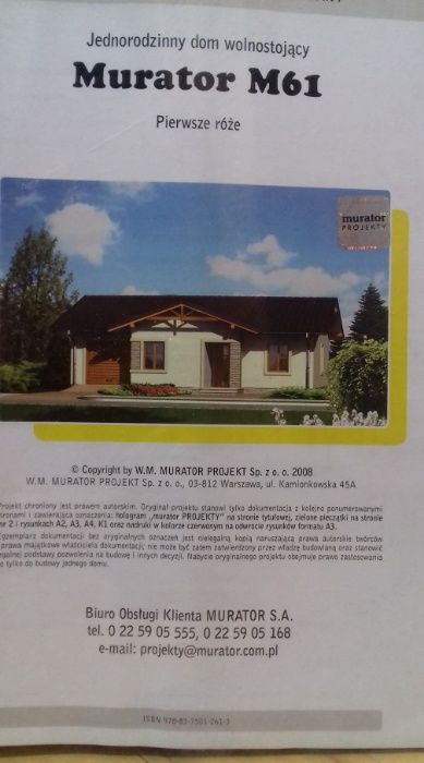 Projekt budowlany "Pierwsze Róże"
