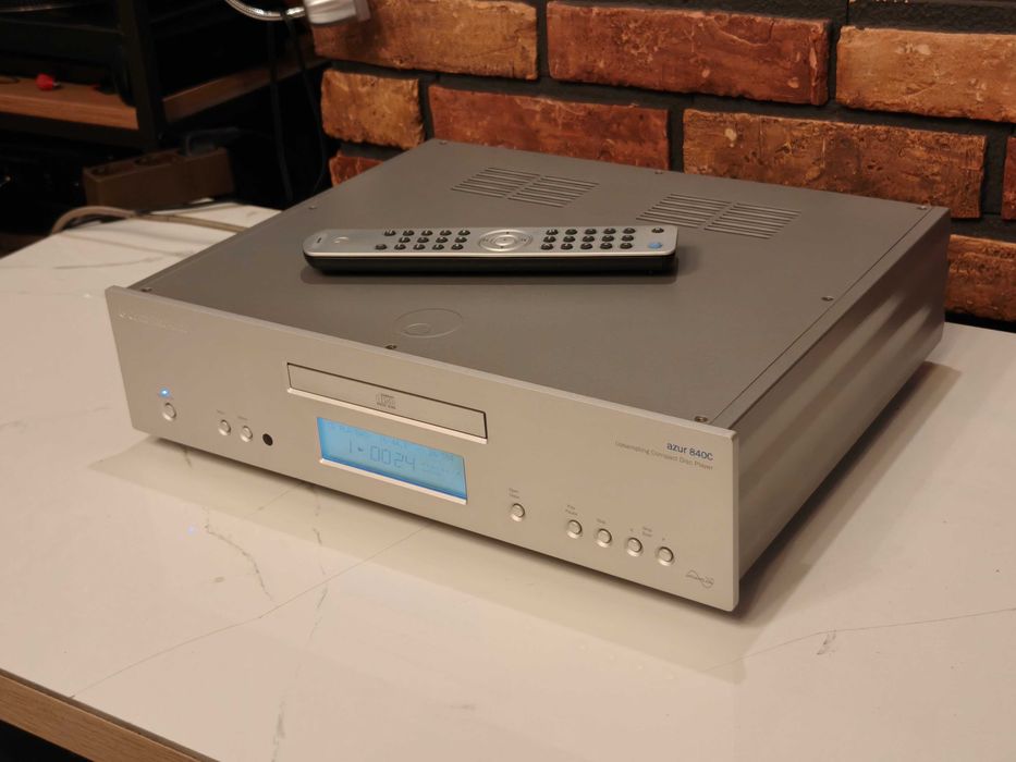 Audiofilski odtwarzacz CD CAMBRIDGE Azur 840c Jak nowy ! TOP ! XLR