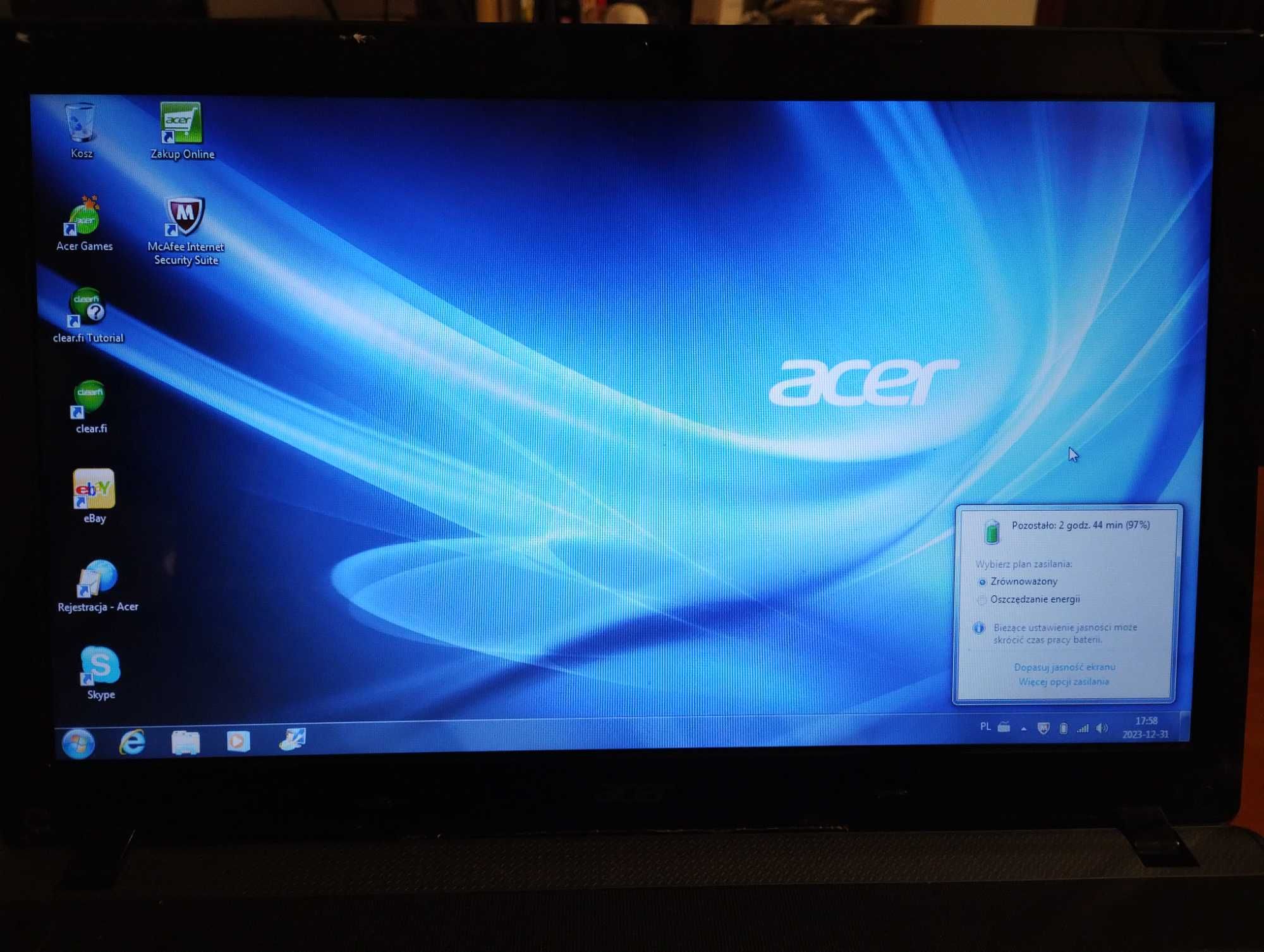 Acer Aspire 5749z 6gb 320gb