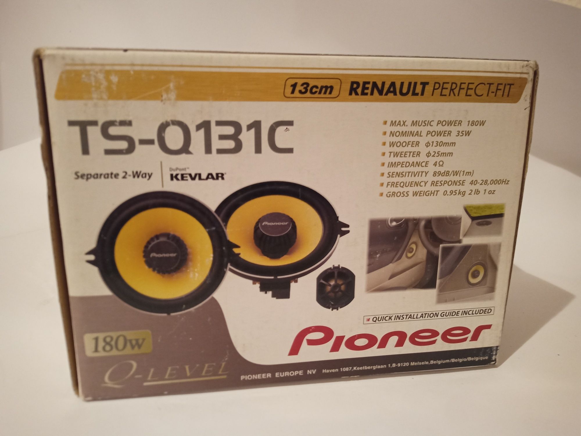Głośniki Pioneer TS-Q131C nowe 13cm Kevlar