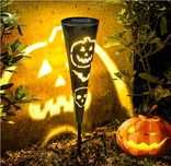 Lampa solarna na halloween
