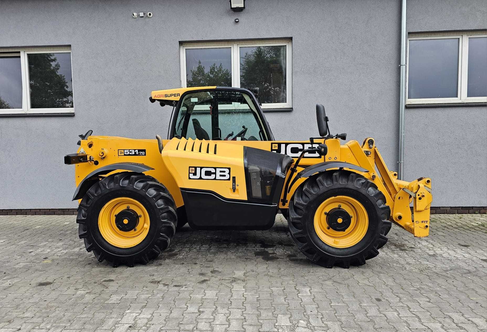 JCB 531-70 AGRI SUPER Full Opcja Oryginał Klima 40km/h 130kM