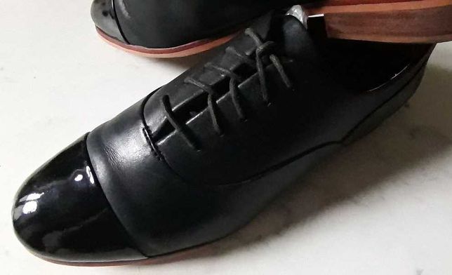 Кожаные туфли Clarks оксфорды стелька 26,5 см