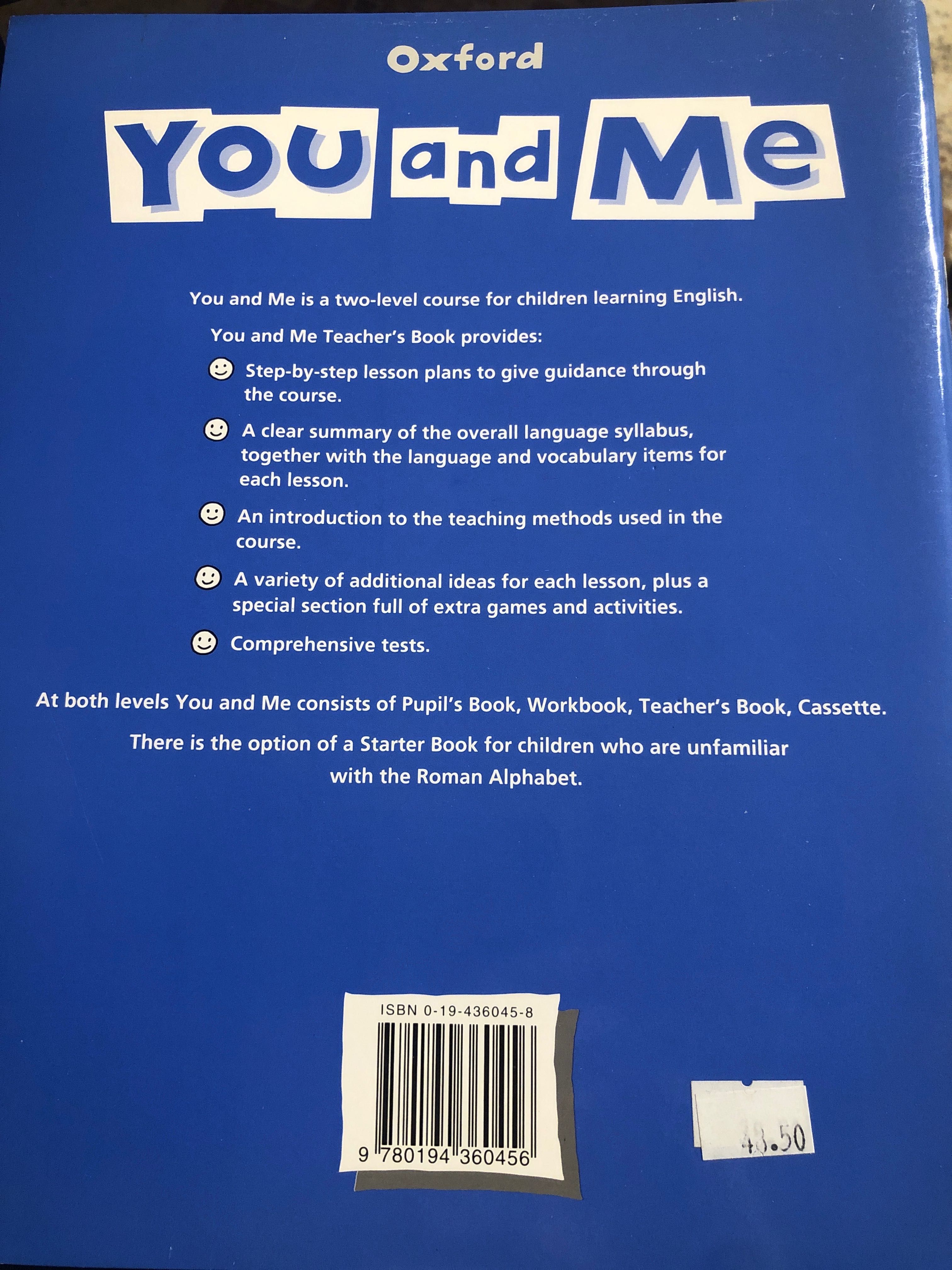 You and Me  2 Teacher’s Book
