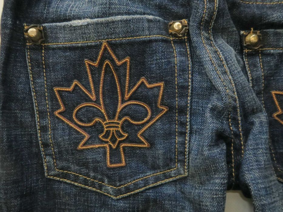 Dsquared2 spodnie jeansowe rybaczki 40