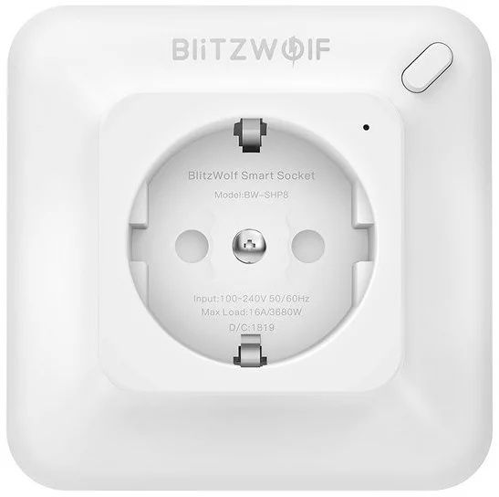 Tomada inteligente wifi blitzwolf bw-shp8 SELADO