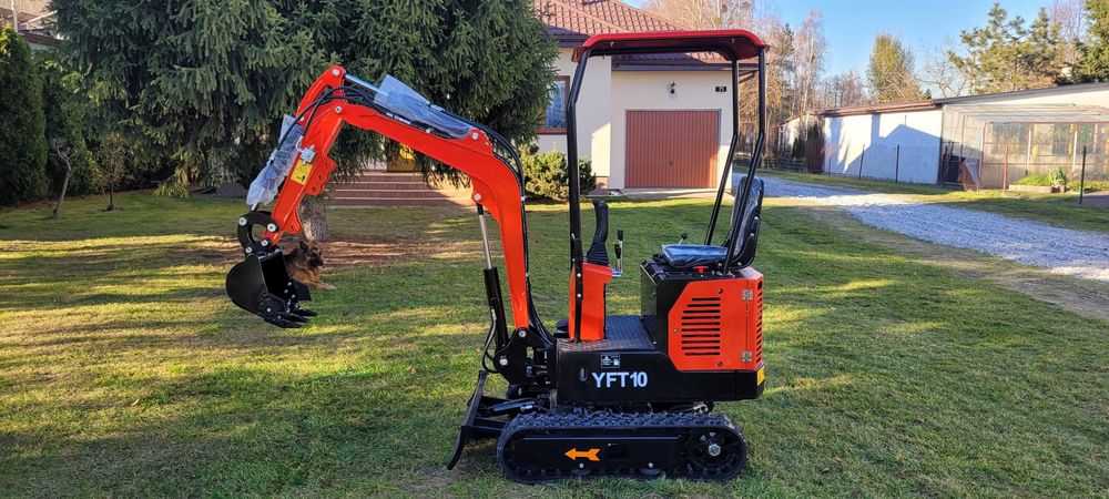 Mini koparka gąsienicowa YFT 1.0  1000kg  Diesel 2025 rok