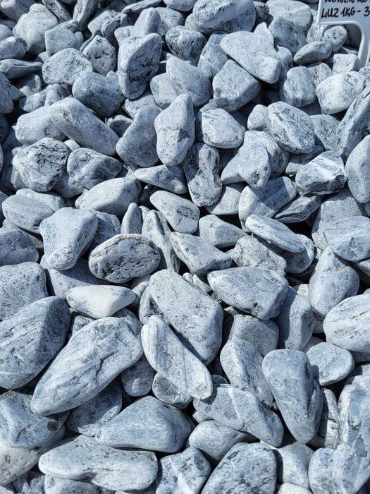 Otoczak Silver Grecki szary kamień Kamienie ogrodowe dekoracyjne ozdob