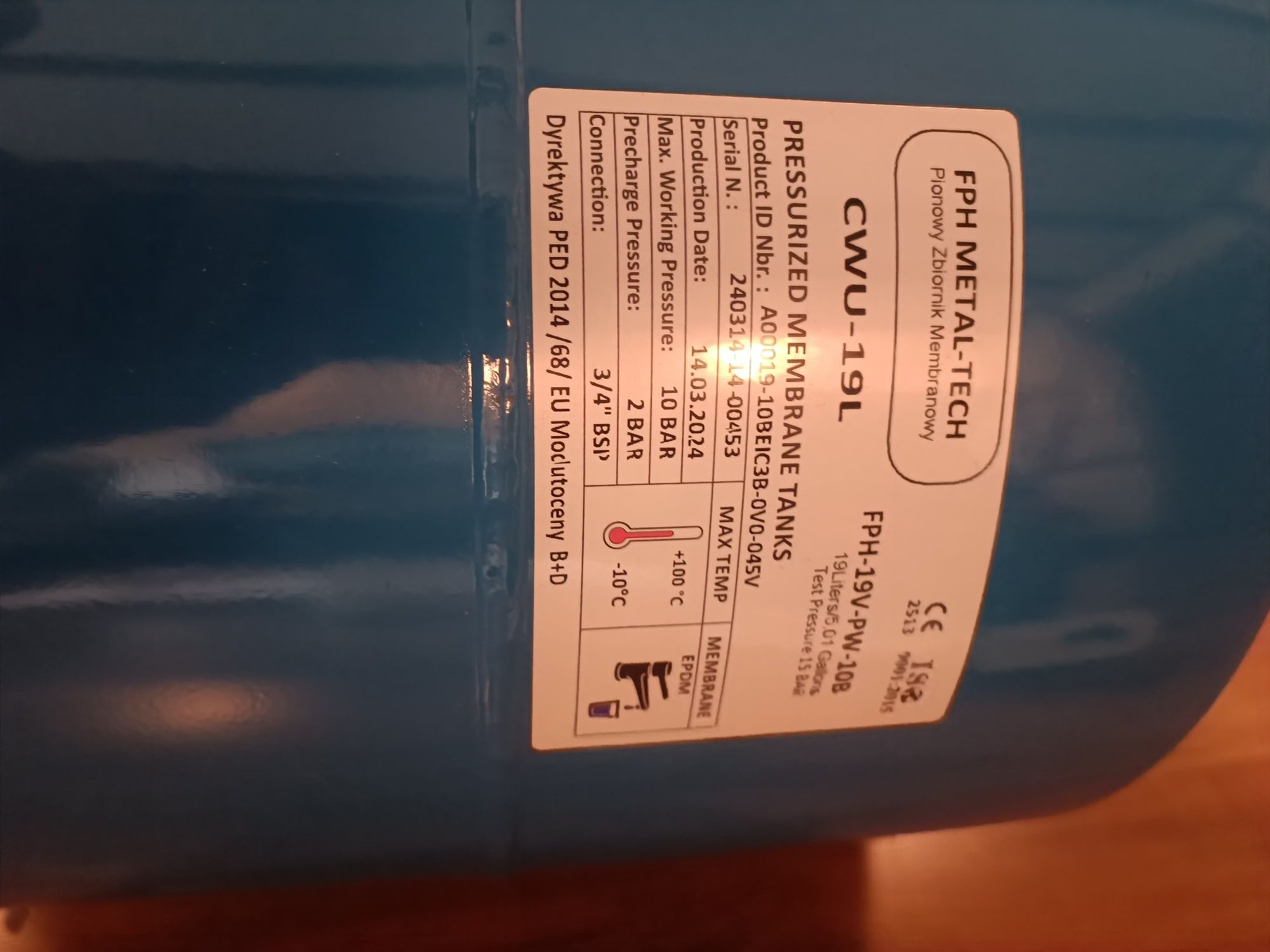 Sprzedam baniak wyrównawczy nowy