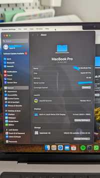 MacBook pro 14.2'' - M1 16gb de Ram