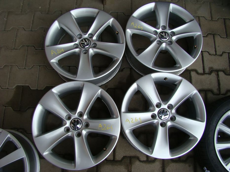 a264 5x112 VW Sharan Tiguan T-Roc Caddy Jetta Touran Golf VII VIII Passat B7 B8 6,5x17