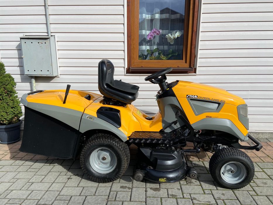 Kosiarka traktorek Stiga ! 20km ! V2  ! 4x4 ! Kosz hydro pompa