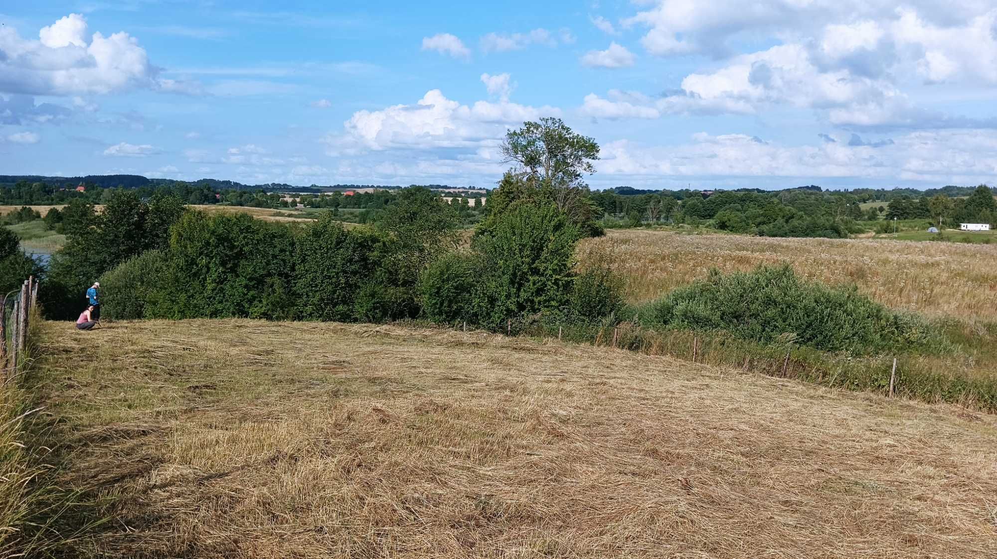 Działka z linią brzegową 10 min od Mrągowa