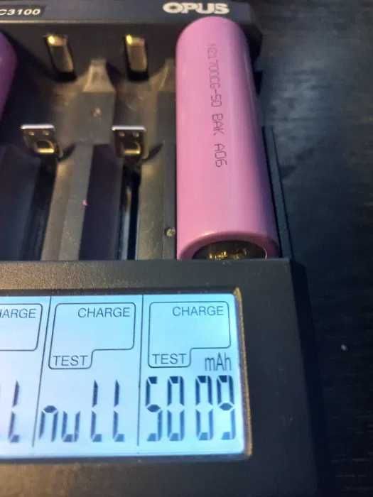 акумулятор BAK 21700 5000mah 2024 рік високоємний N21700CG-50
