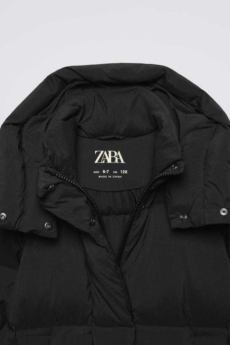 ZARA.Пуховик дівчатам