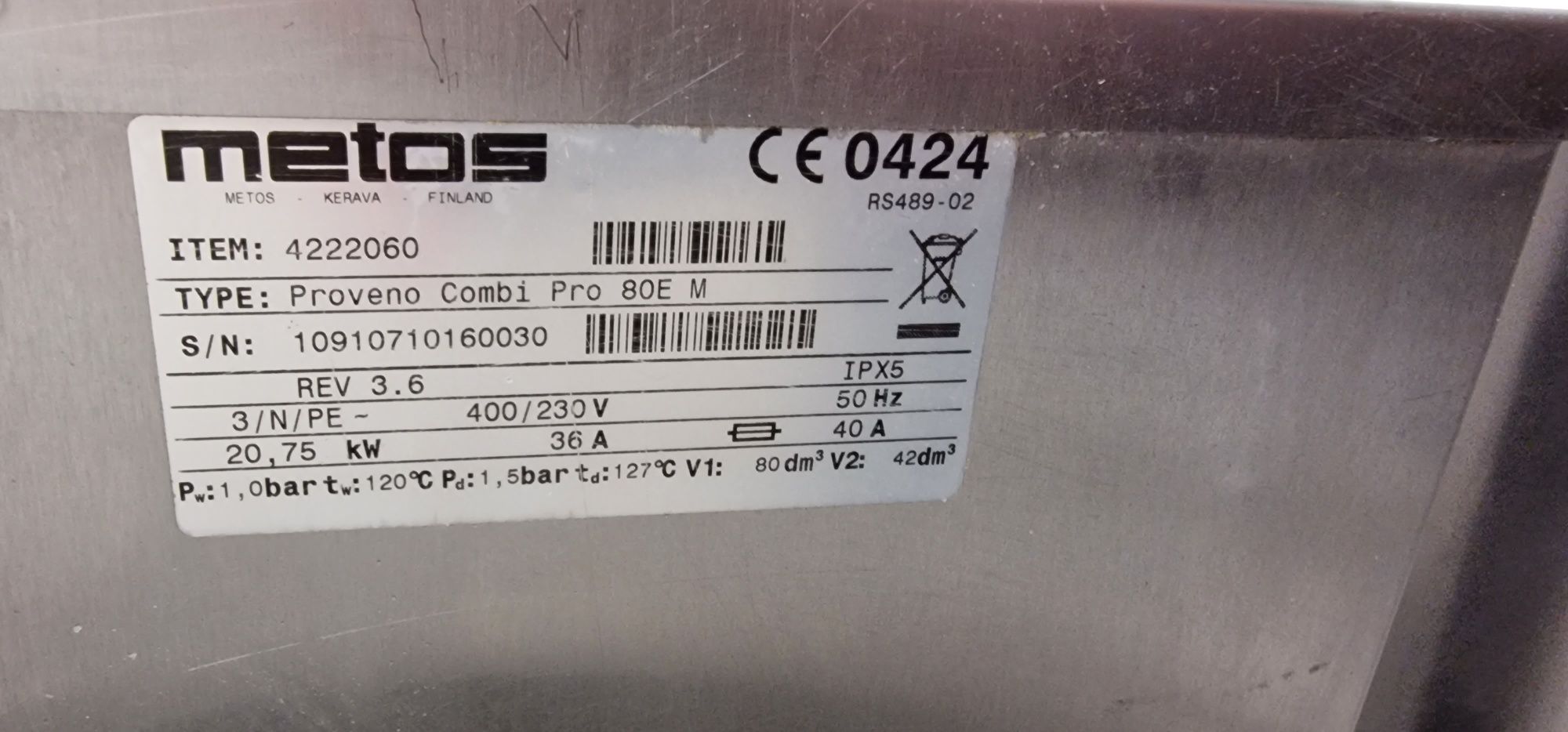 Kociol warzelny z mieszadłem gwarancją 80l fv
