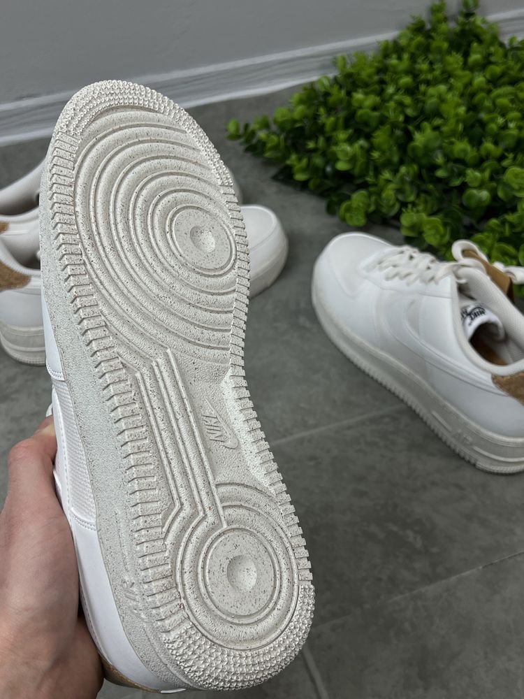 Кросівки Nike Air Force 1 White 07 LV8 (білі форси найк, джордан)