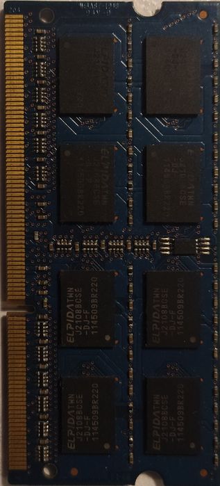 Ddr3 SoDIMM 4gb elpida
