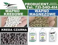 Wapno granulowane  kredowe wapno magnezowe Kreda Czarna  SUPER JAKOŚĆ