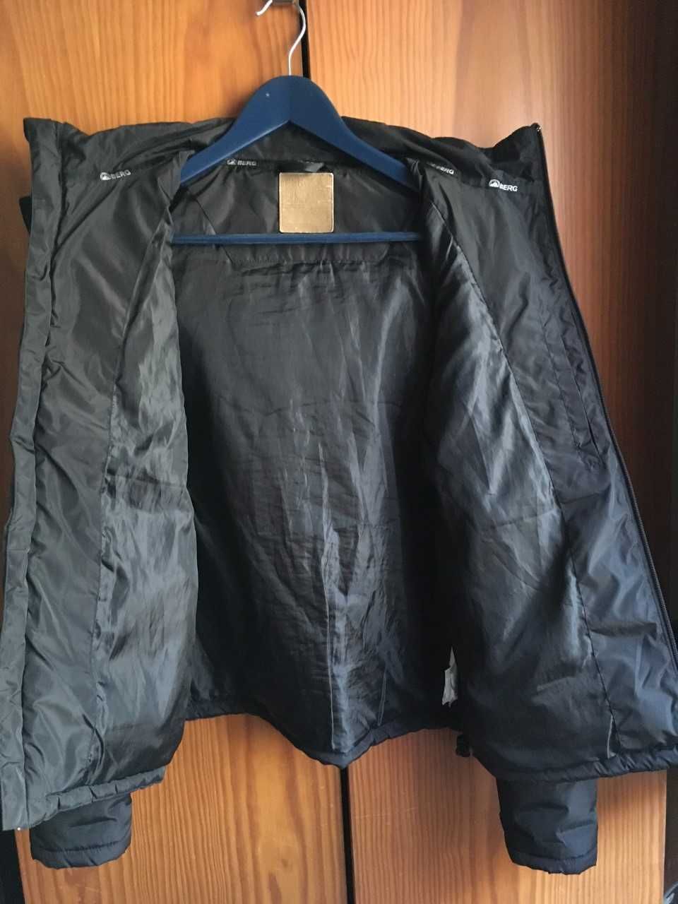 Berg Outdoor - blusão quispo preto - tamanho S